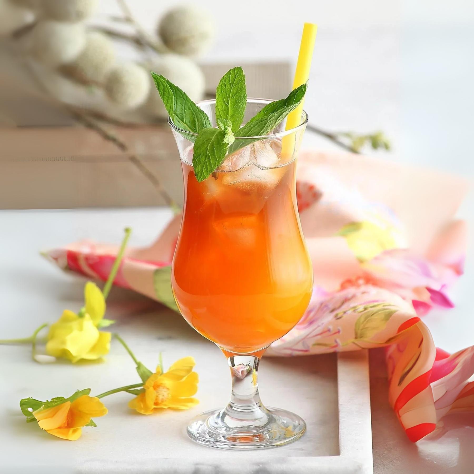 Hurricane Cocktail Glasses 15.5 oz - LAV FIESTA - Set of 6