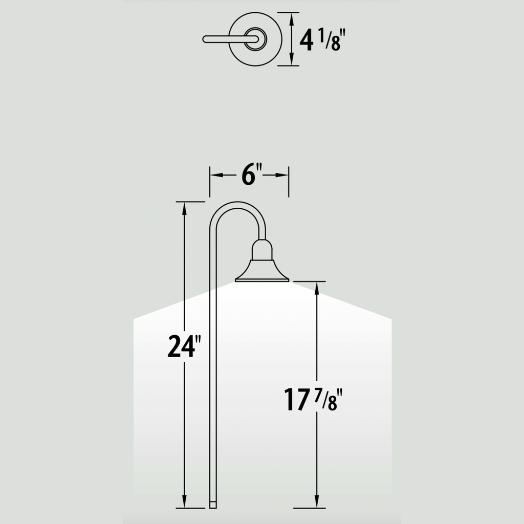 Luminaire paysager pour allées - 0112