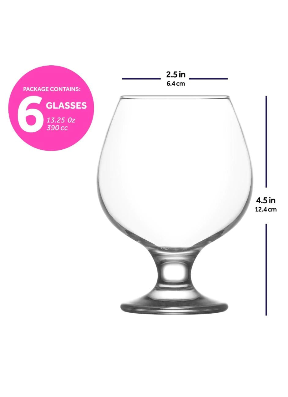 Brandy Glasses 13.25 oz - LAV MISKET - Set of 6