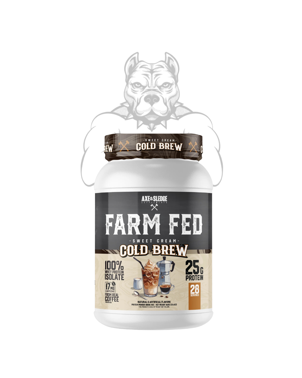 Axe & Sledge Farm Fed Whey Isolate Protein Powder