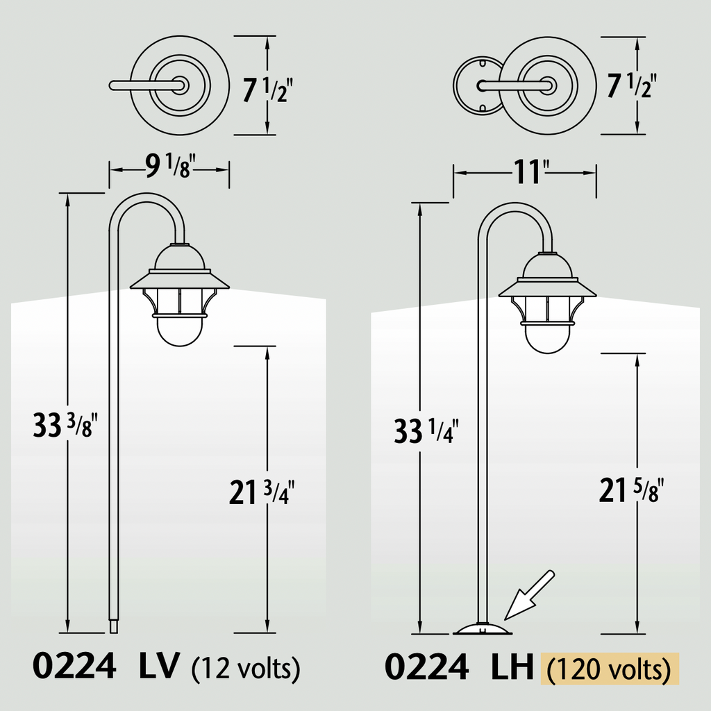 Luminaire paysager pour allées - San Francisco 0224