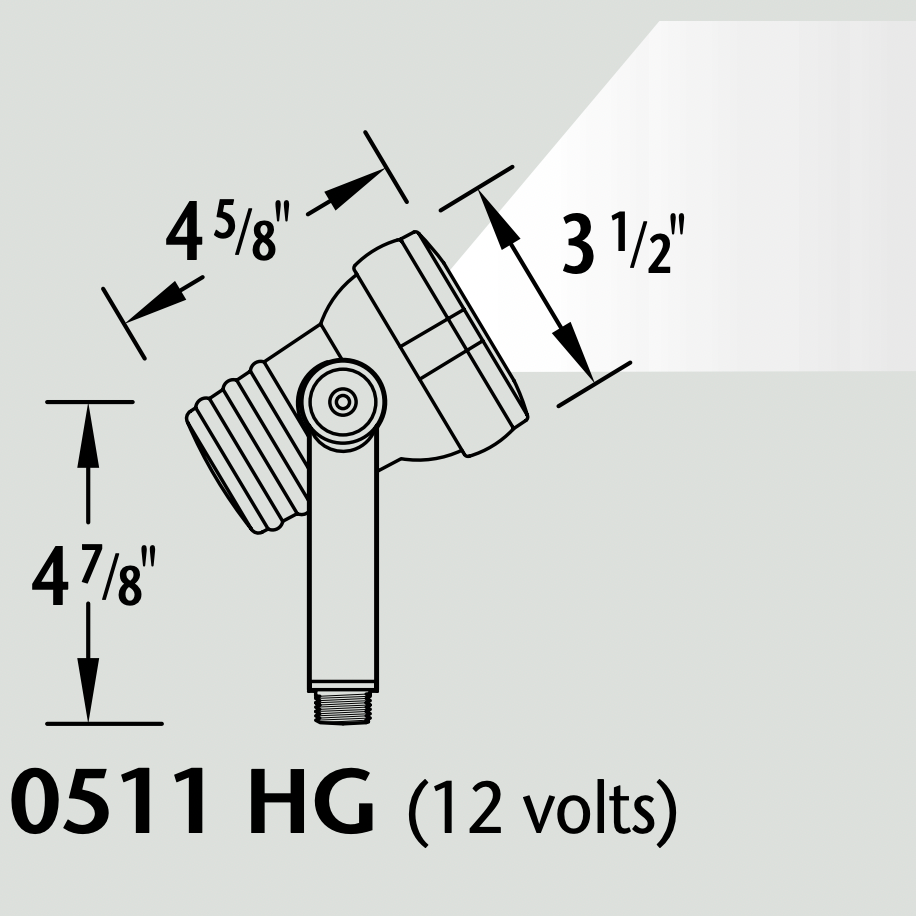 Luminaire paysager d'accentuation - 0511