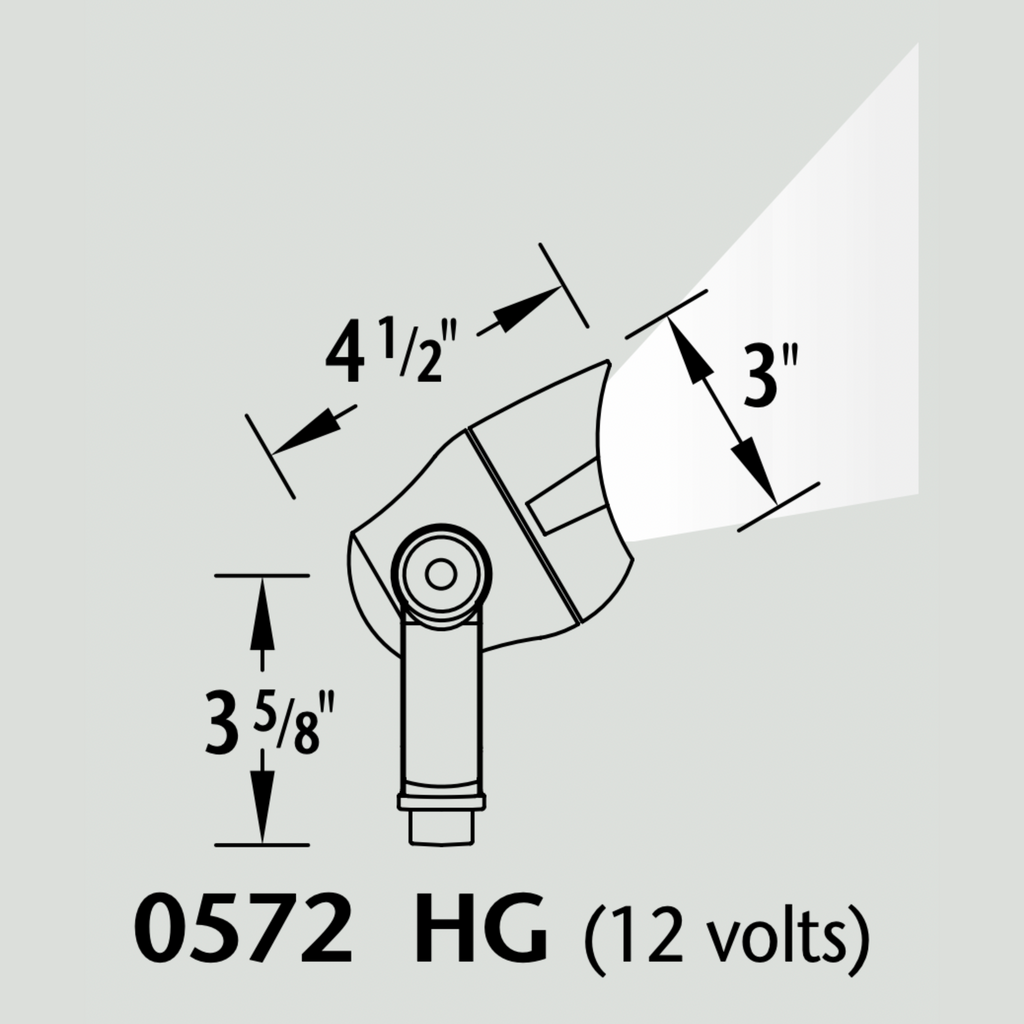Luminaire paysager d'accentuation - 0572