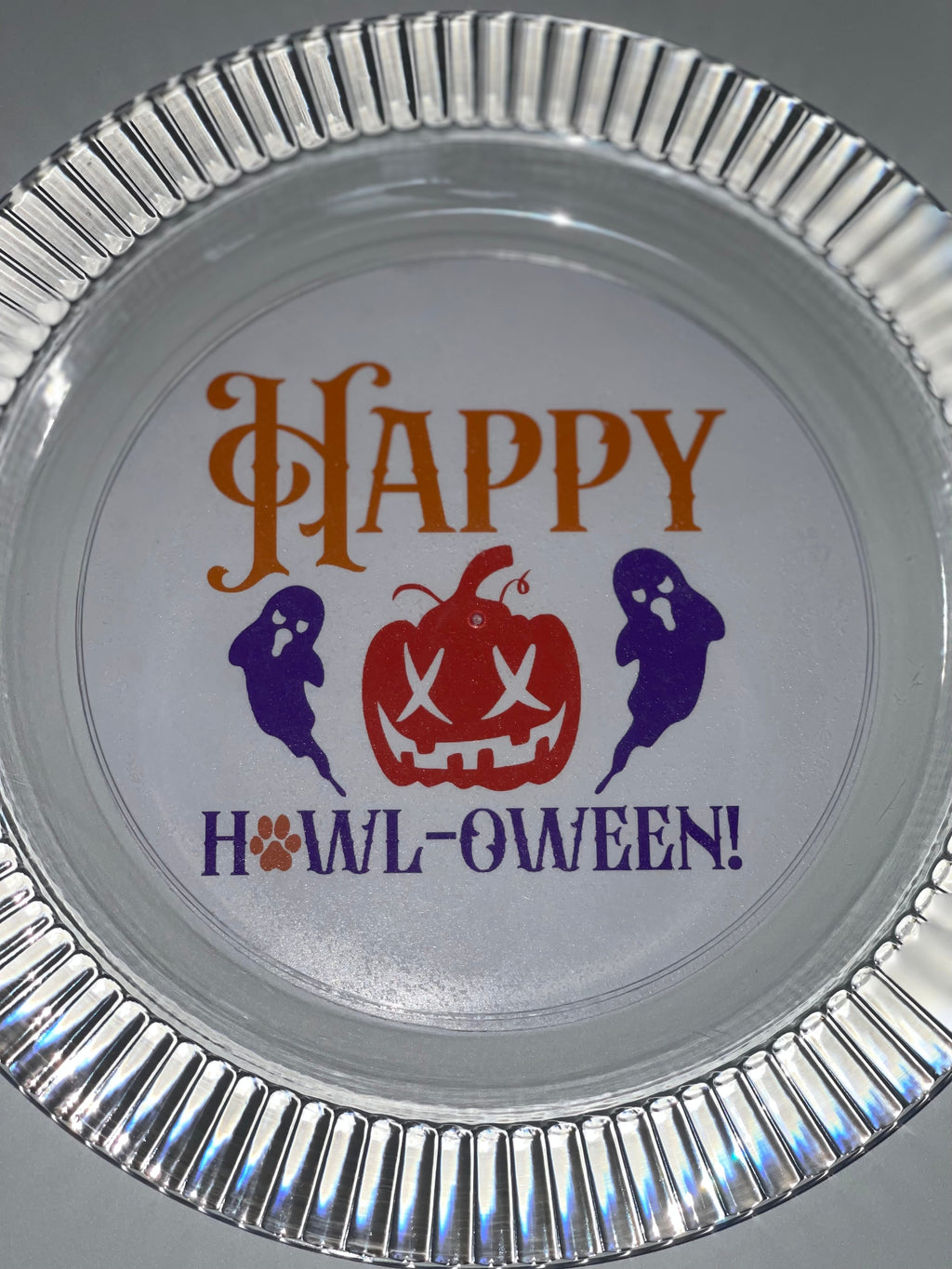 Custom Plates Set of 12 - Durable Food-Safe Party Plates