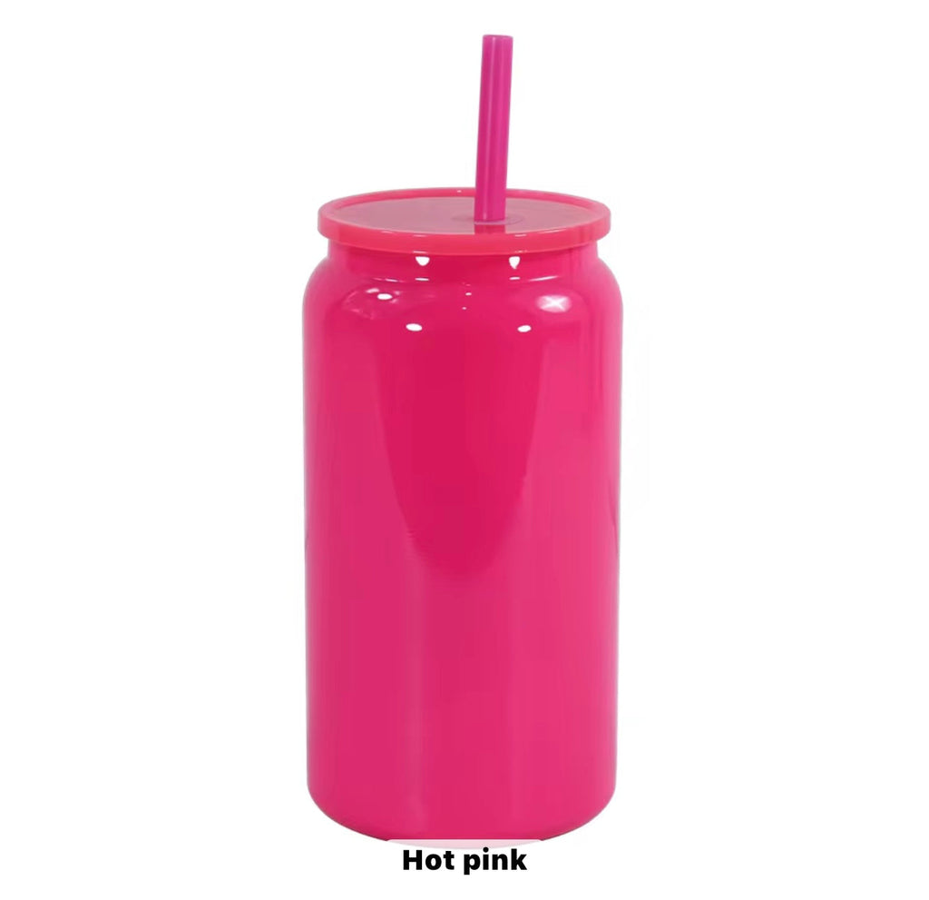16oz Blank Libby Can | Sublimation & UV DTF Ready | Double Wall Insulated