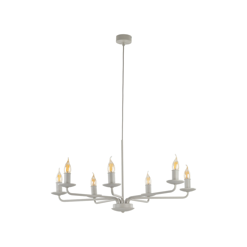 LIMAL Vintage Candle Chandelier Pendant Light for Dining Room, Living Room & Entryway