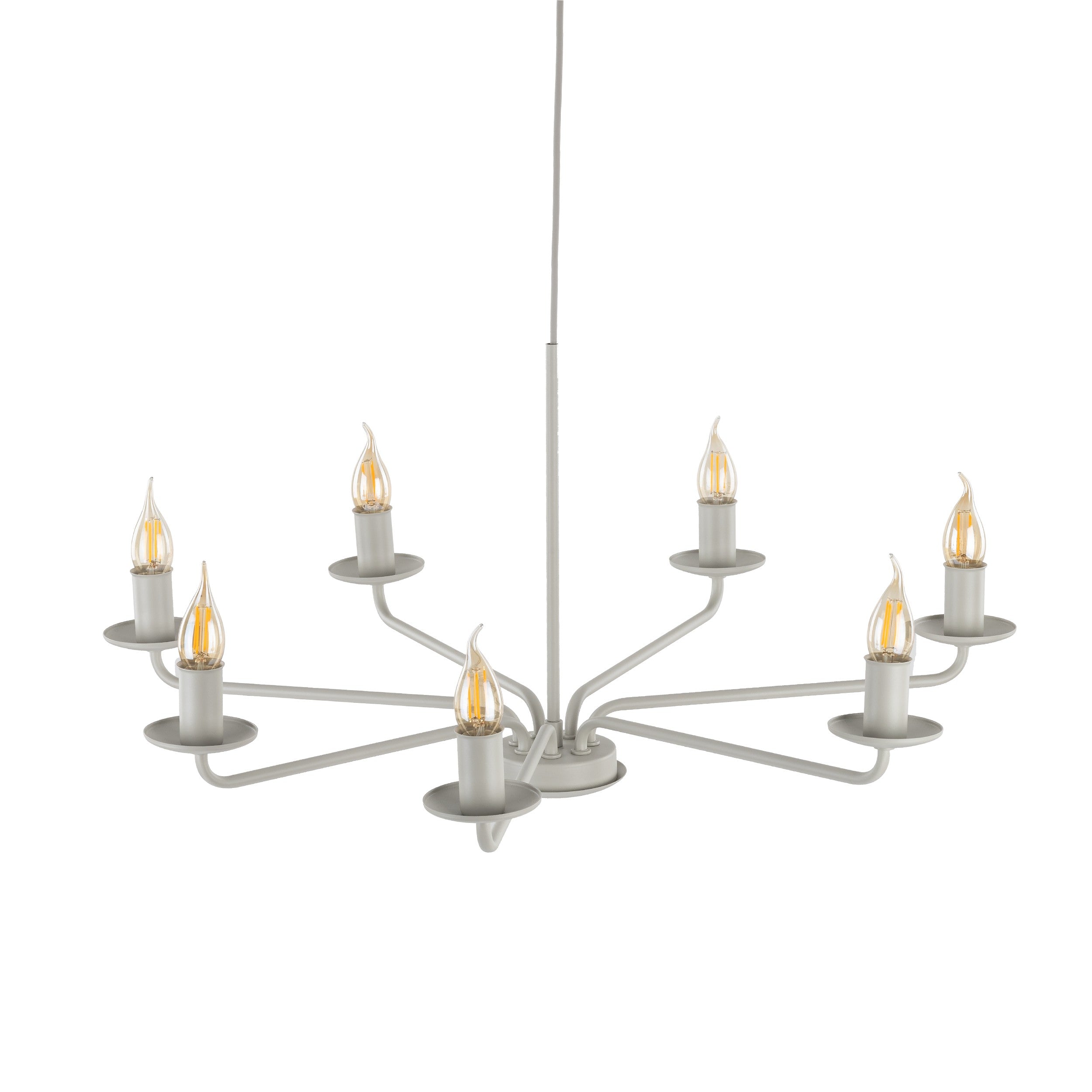LIMAL Vintage Candle Chandelier Pendant Light for Dining Room, Living Room & Entryway