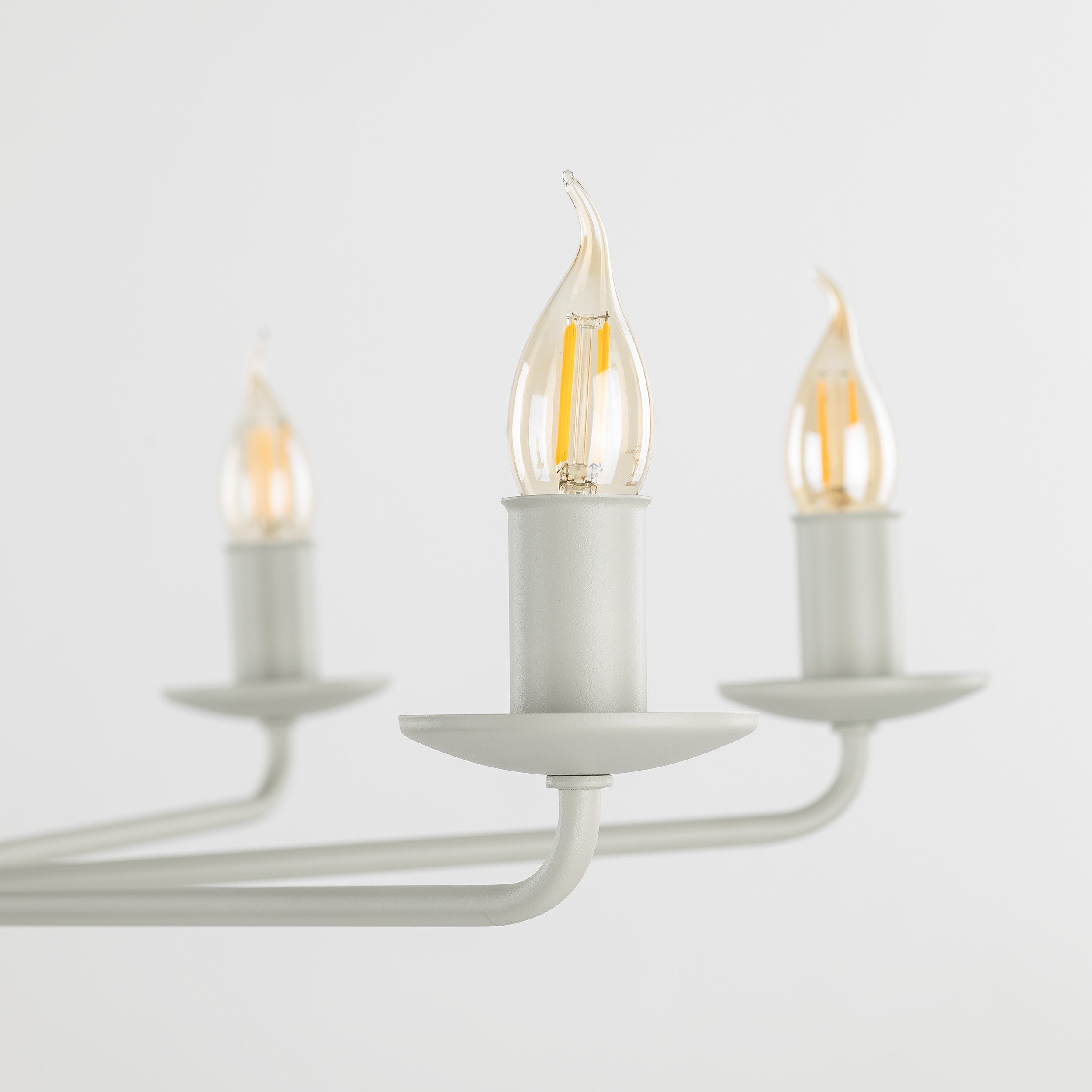 LIMAL Vintage Candle Chandelier Pendant Light for Dining Room, Living Room & Entryway
