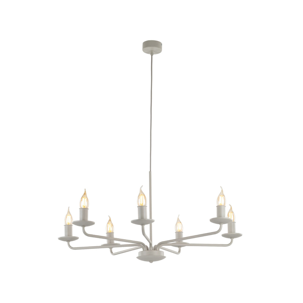 LIMAL Vintage Candle Chandelier Pendant Light for Dining Room, Living Room & Entryway
