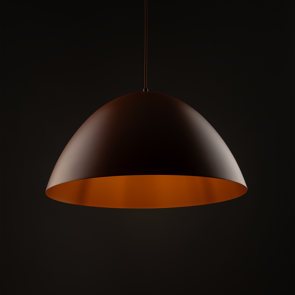 FARO Large Dome Pendant Light for Kitchen Island & Dining Table