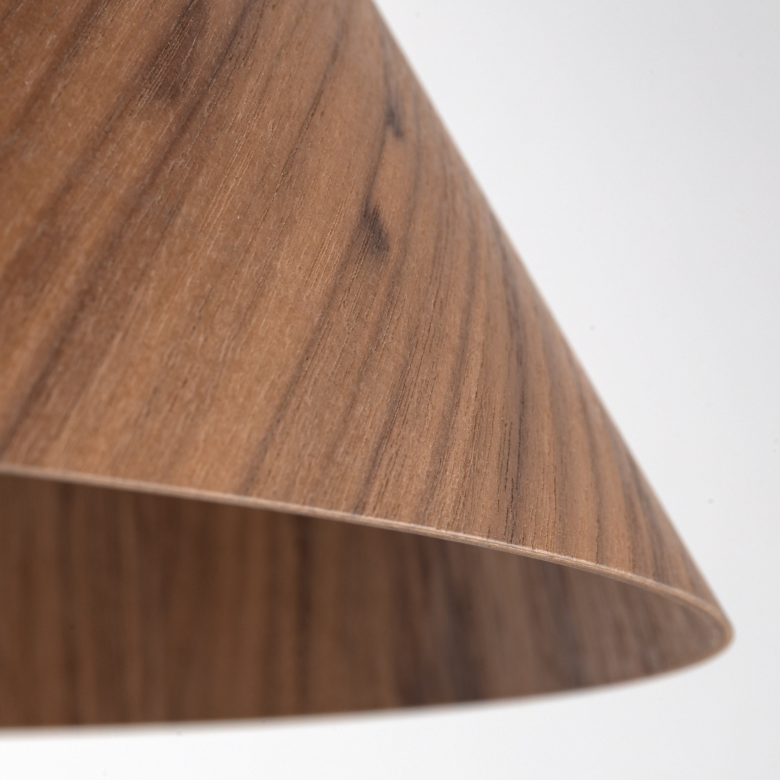 SOLIS Large Scandinavian Wood Pendant Light – Statement Cone Design (Limited Edition)