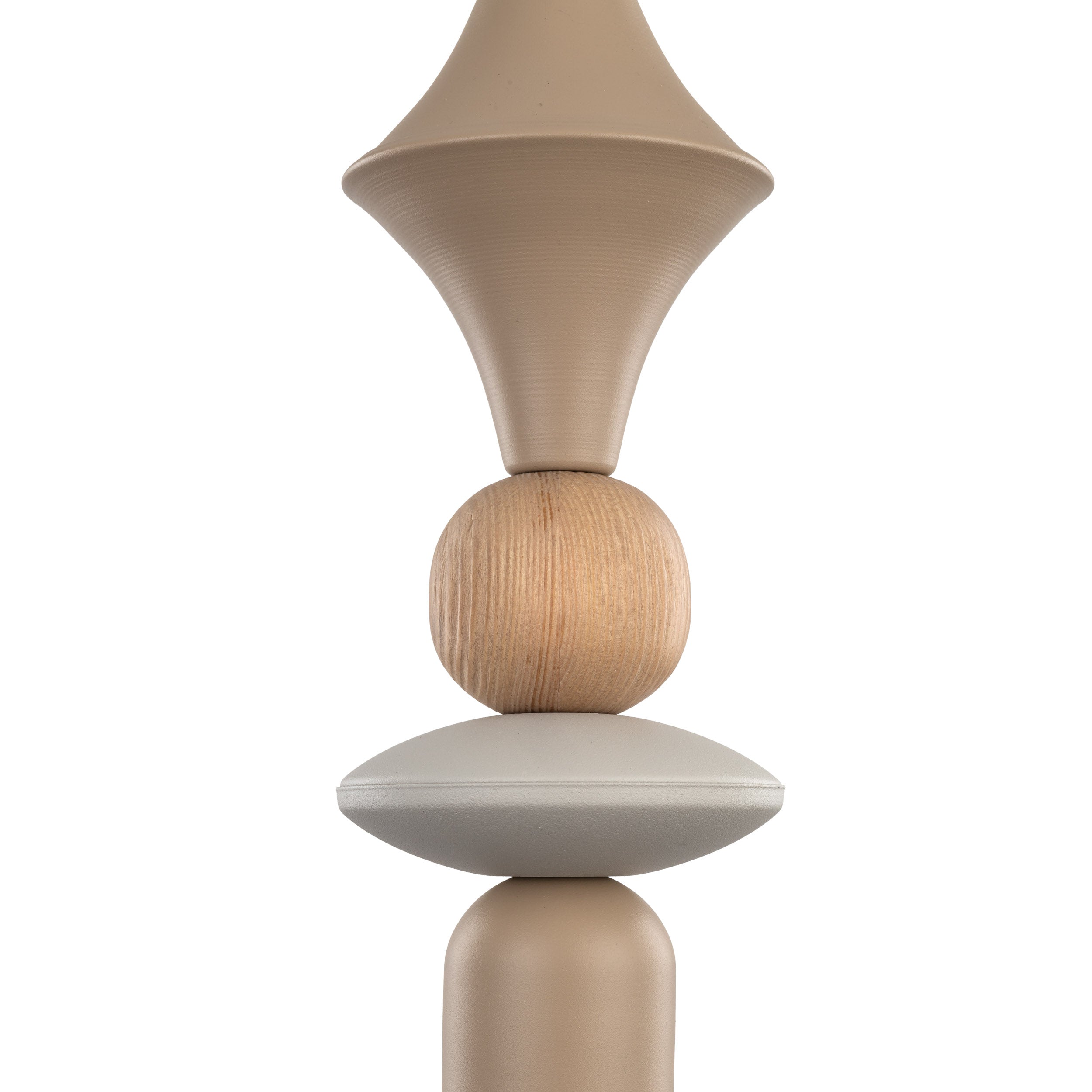 TOWER Wood Pendant Light for Kitchen Island, Bedside & Reading Nook