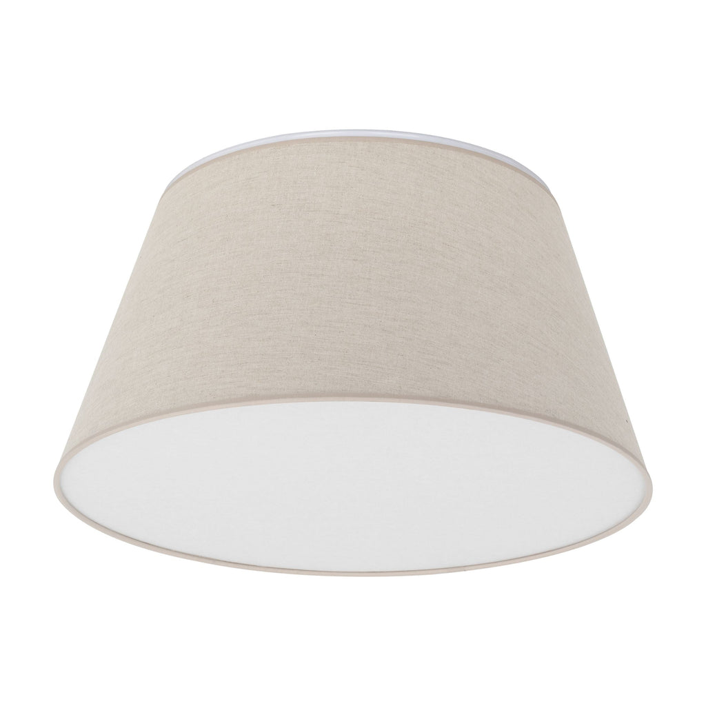 FORMO Linen Flush Mount Ceiling Light for Bedroom, Hallway & Living Room