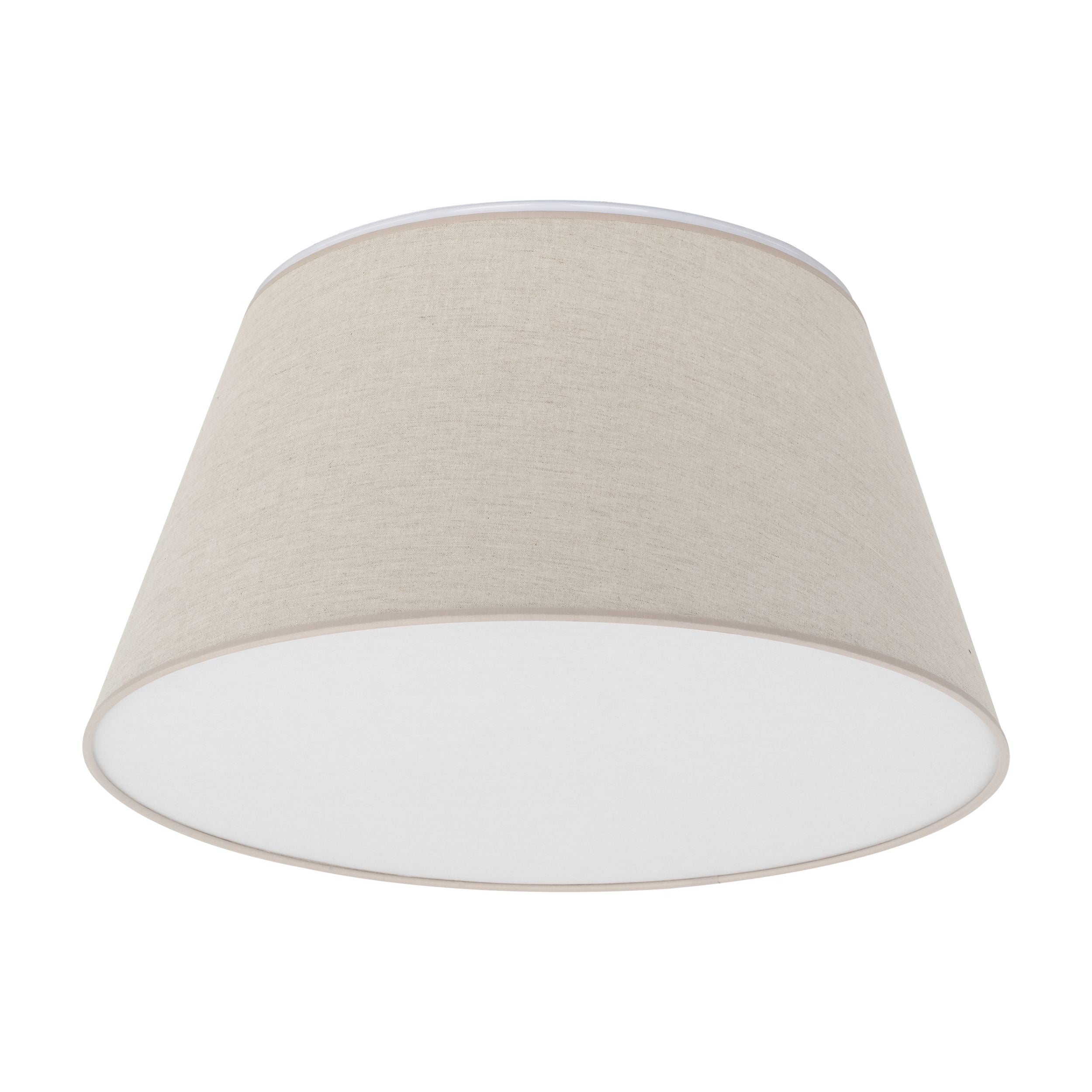 FORMO Linen Flush Mount Ceiling Light for Bedroom, Hallway & Living Room