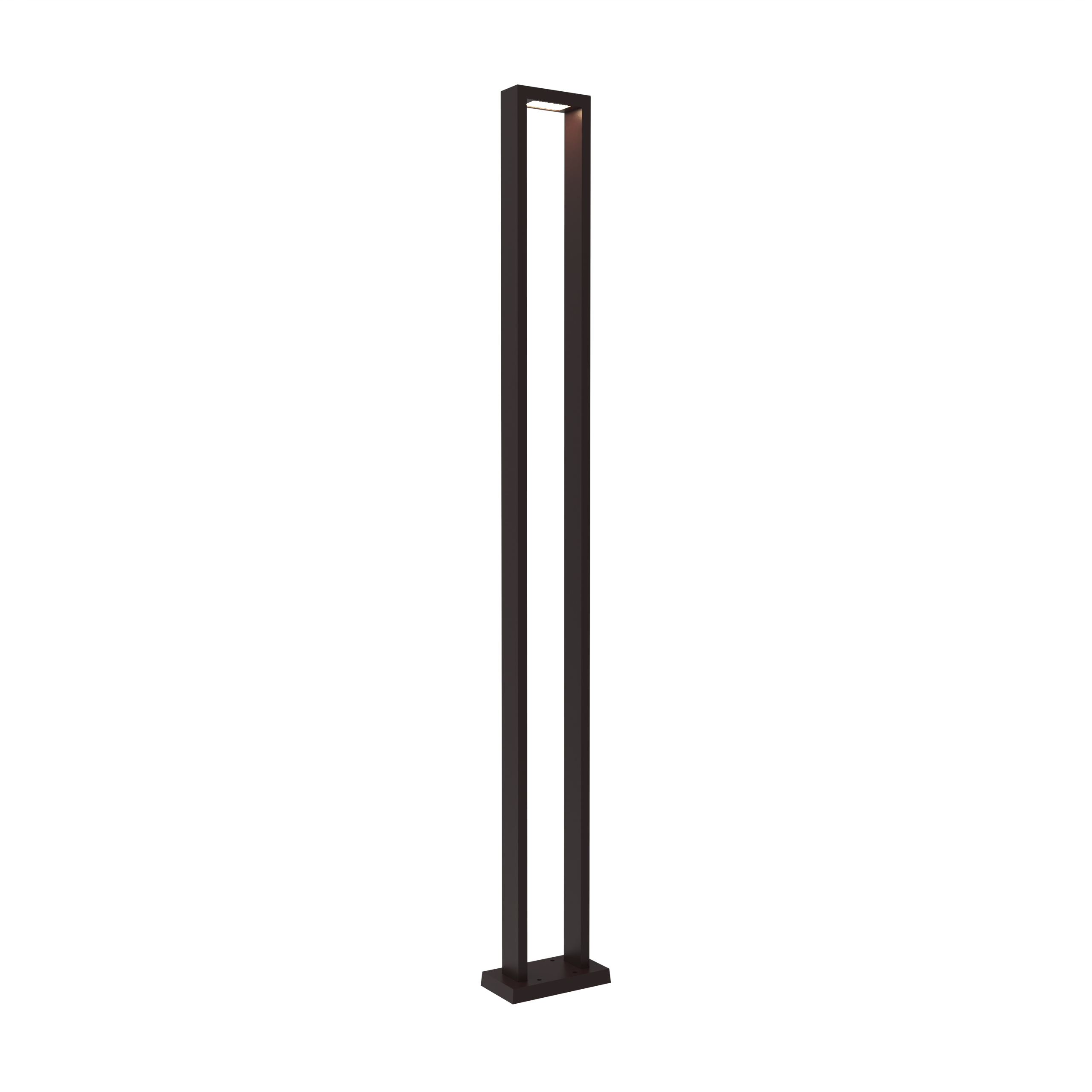 Tampa • Luminaire extérieur style poteau au DEL intégré [11130]