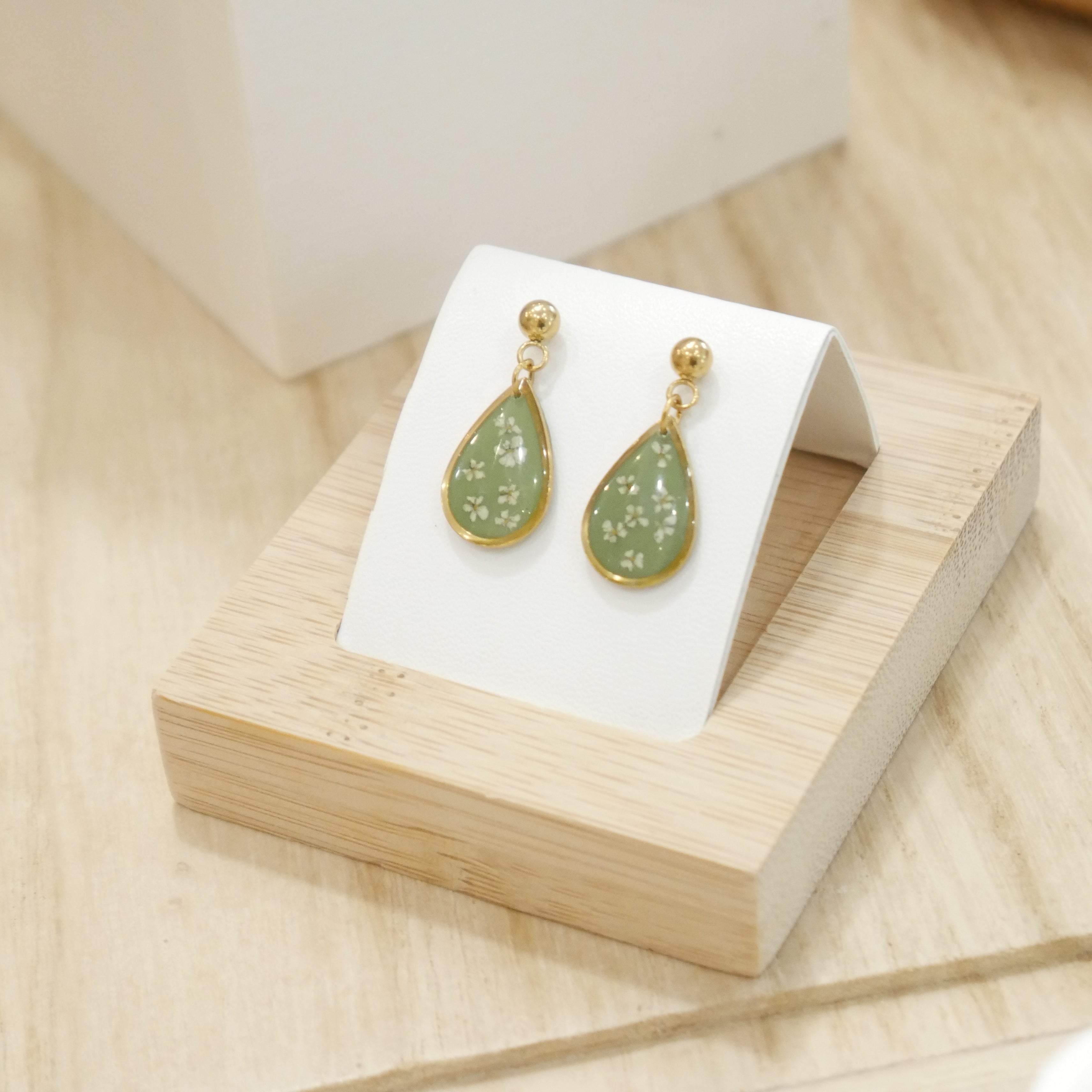 Boucles d'oreilles - goutte 12mm - Edition spéciale automne 2025