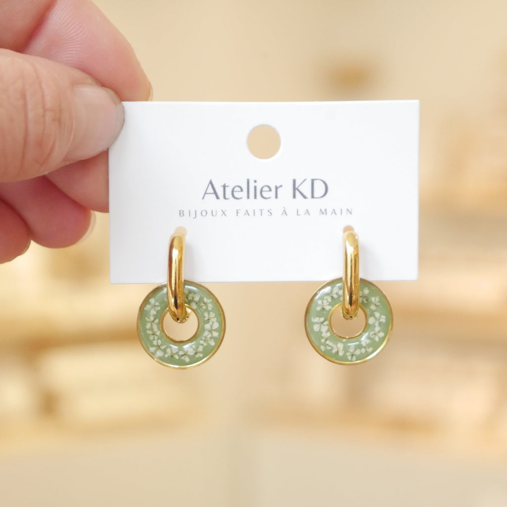 Boucles d'oreilles Dona (petit 16mm) - Édition spéciale automne 2025