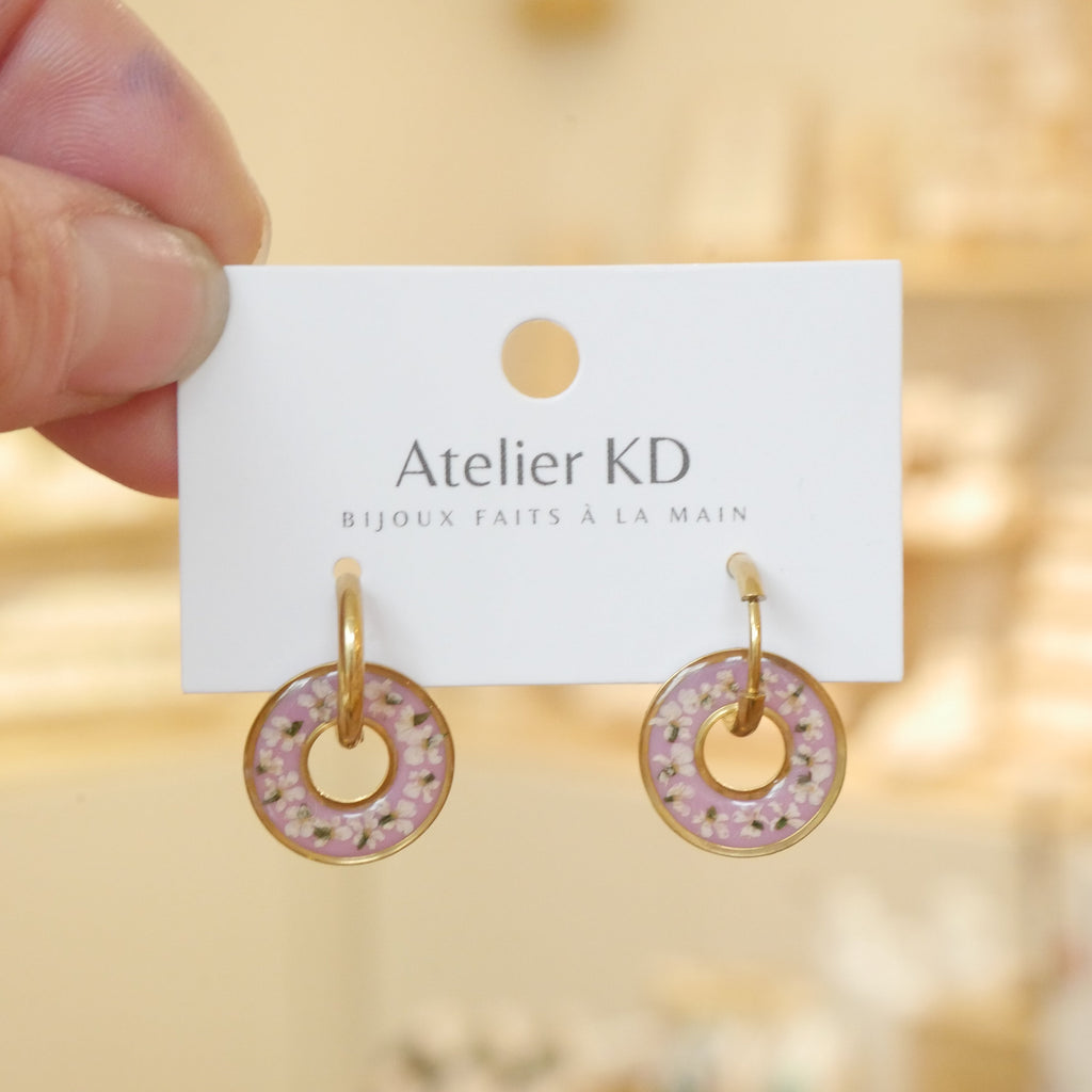 Boucles d'oreilles Dona (petit 16mm) - Édition spéciale automne 2025