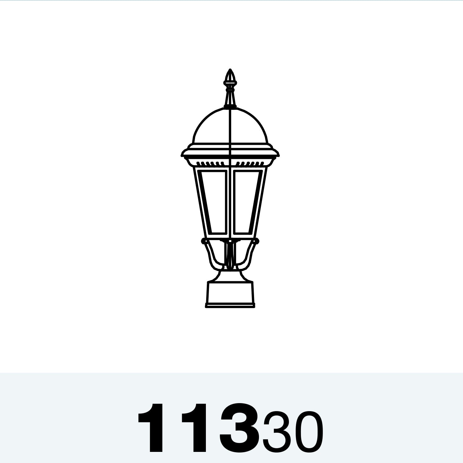 Sturbridge - Tête de poteau format petit - 11330