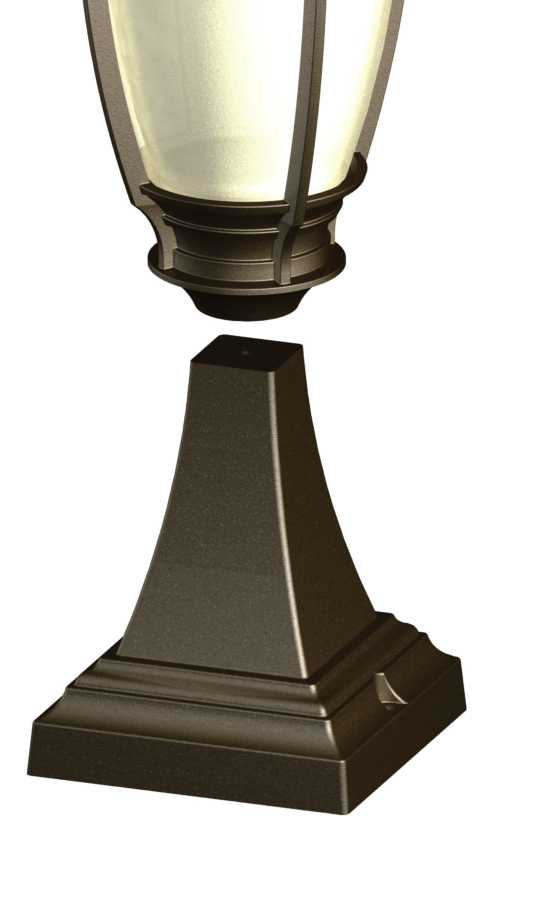 Base piédestal 8'' pour luminaire - 1175
