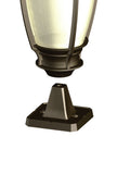 Base piédestal carré 4-1/2'' pour luminaire - 1178