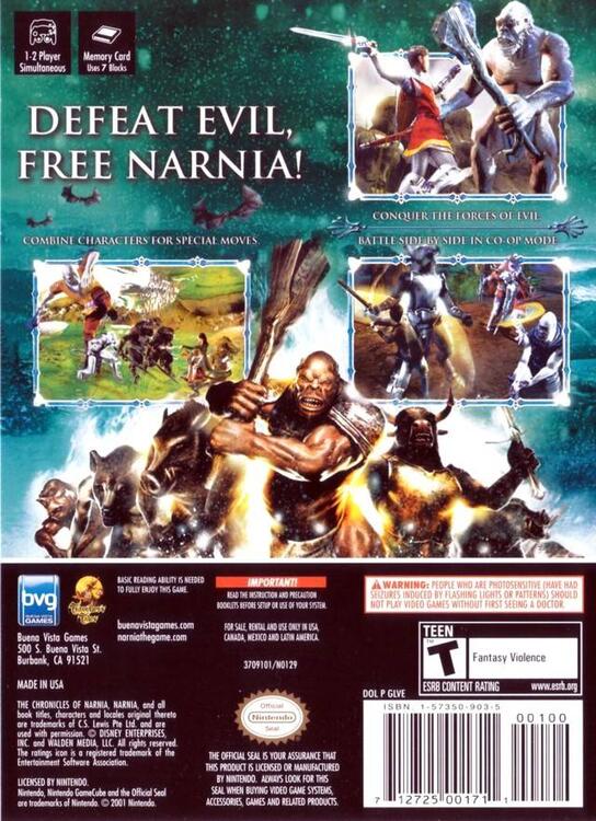 The Chronicles of Narnia: The Lion, The Witch and The Wardrobe