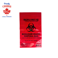 Biohazard Waste Disposal Bags – Small (6" x 9") & Large (40" x 33")