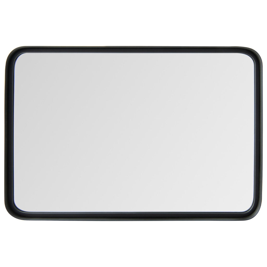 Rectangular Wall Mount Bathroom Mirror with Solid Steel Frame-M