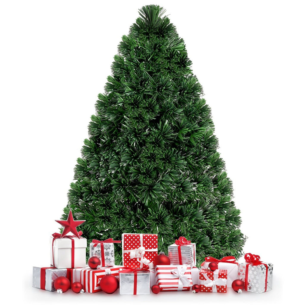 3' / 4' / 5' / 6' Fiber Optic Artificial PVC Christmas Tree-6 ft