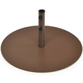 29.5 Inches Outdoor Steel Market Umbrella Base Stand for Backyard and Poolside
