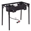 150 000 BTU Double Burner Outdoor Stove BBQ Grill