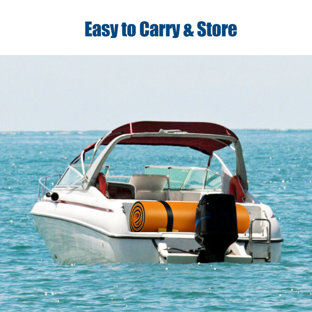 3-Layer Relaxing Tear-proof Water Mat-Blue