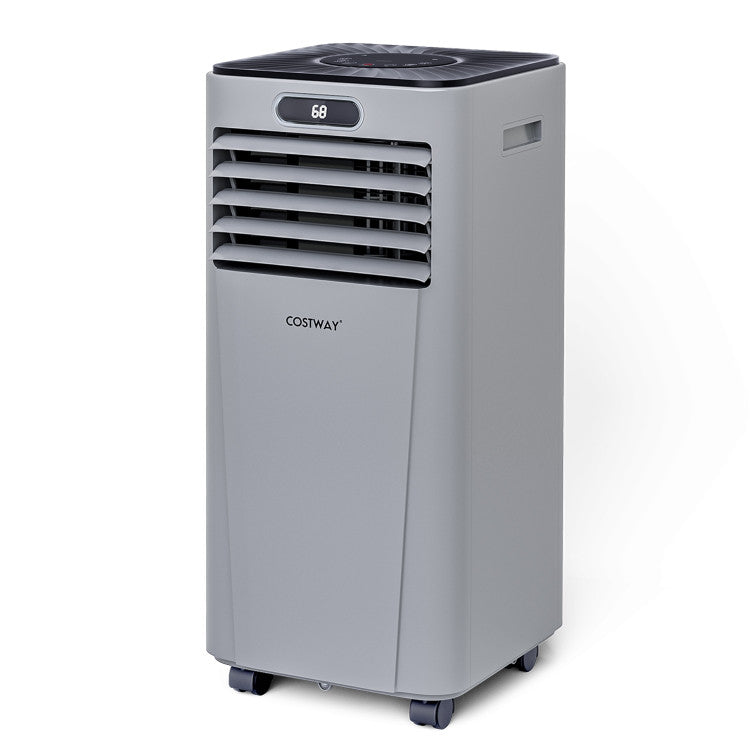 10000 BTU Portable Air Conditioner with Remote Control-Dark Blue