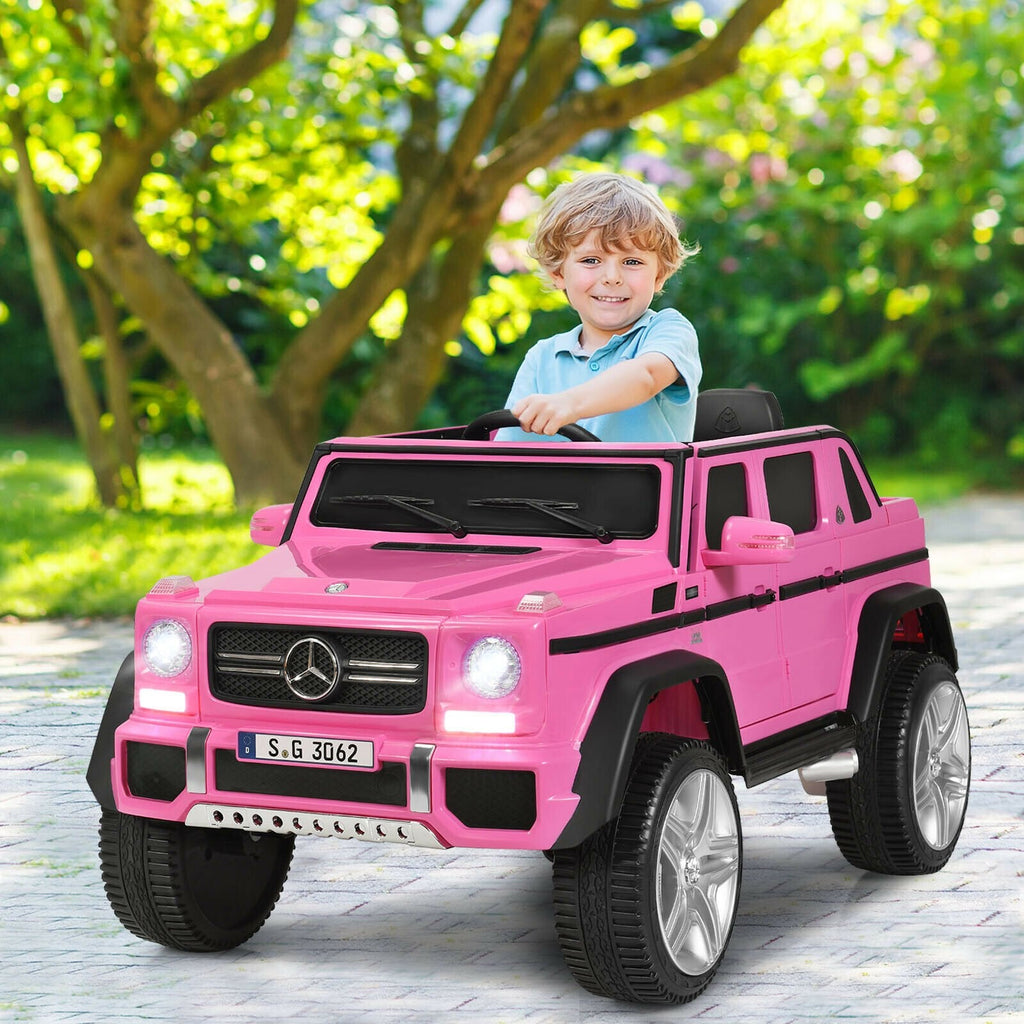 12V Licensed Mercedes-Benz Kids Ride On Car-Black