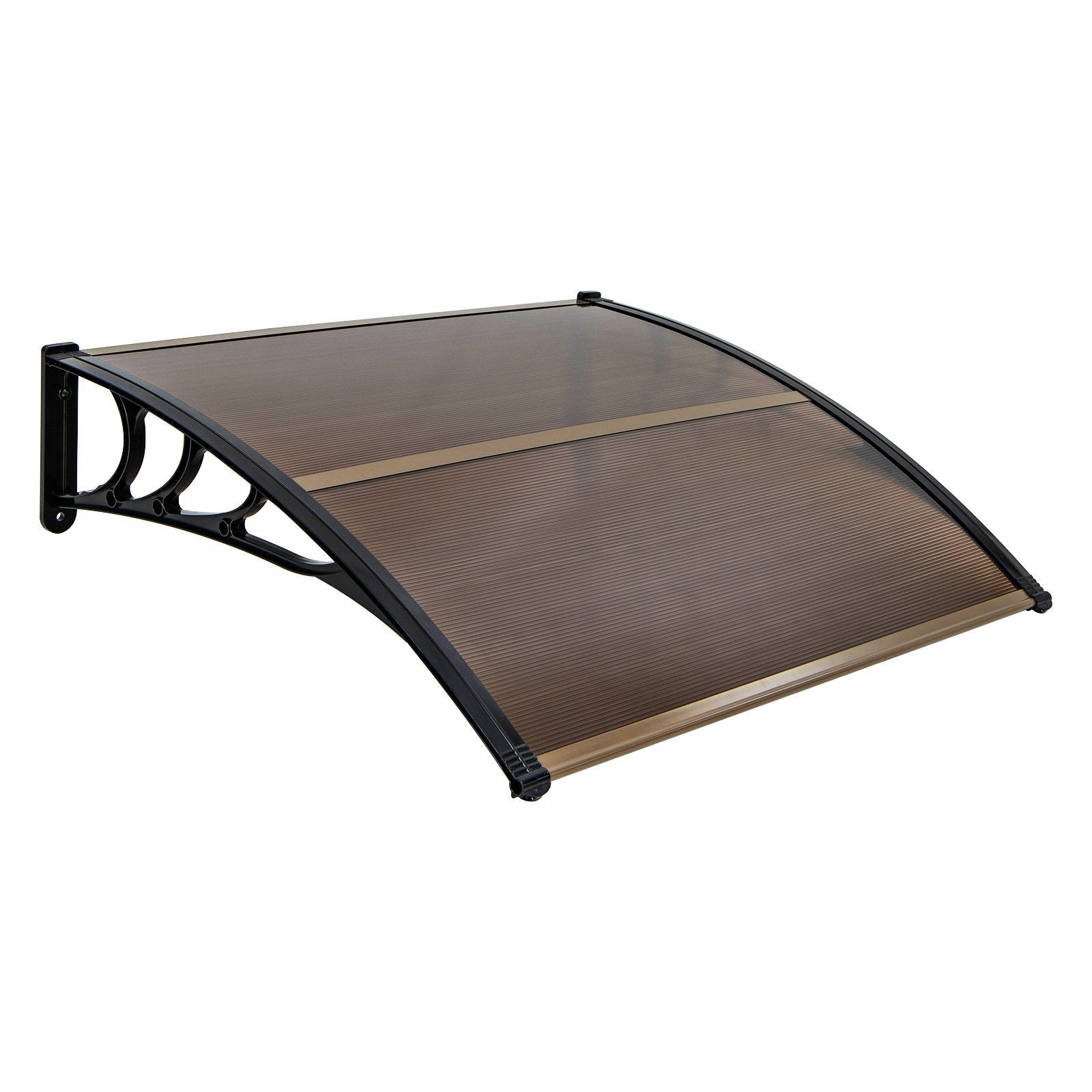 Outdoor Front Door Patio Overhang Awning for Sunlight Rain Snow Wind Protection-80 x 40 Inch