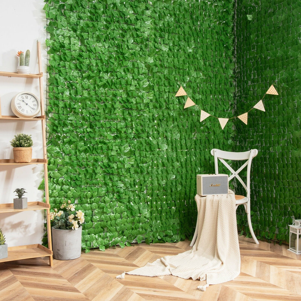 118 x 39 Inch Artificial Ivy Privacy Fence for Fence and Vine Decor