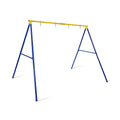 660 LBS Extra-Large A-Shaped Swing Stand with Anti-Slip Footpads (Without Seat)-Yellow