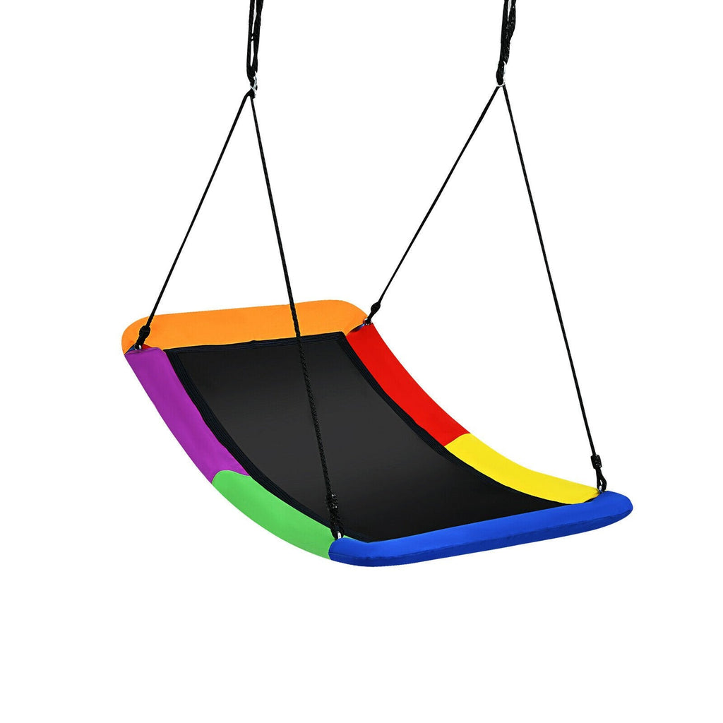 700lb Giant 60 Inch Platform Tree Swing for Kids and Adults-Blue