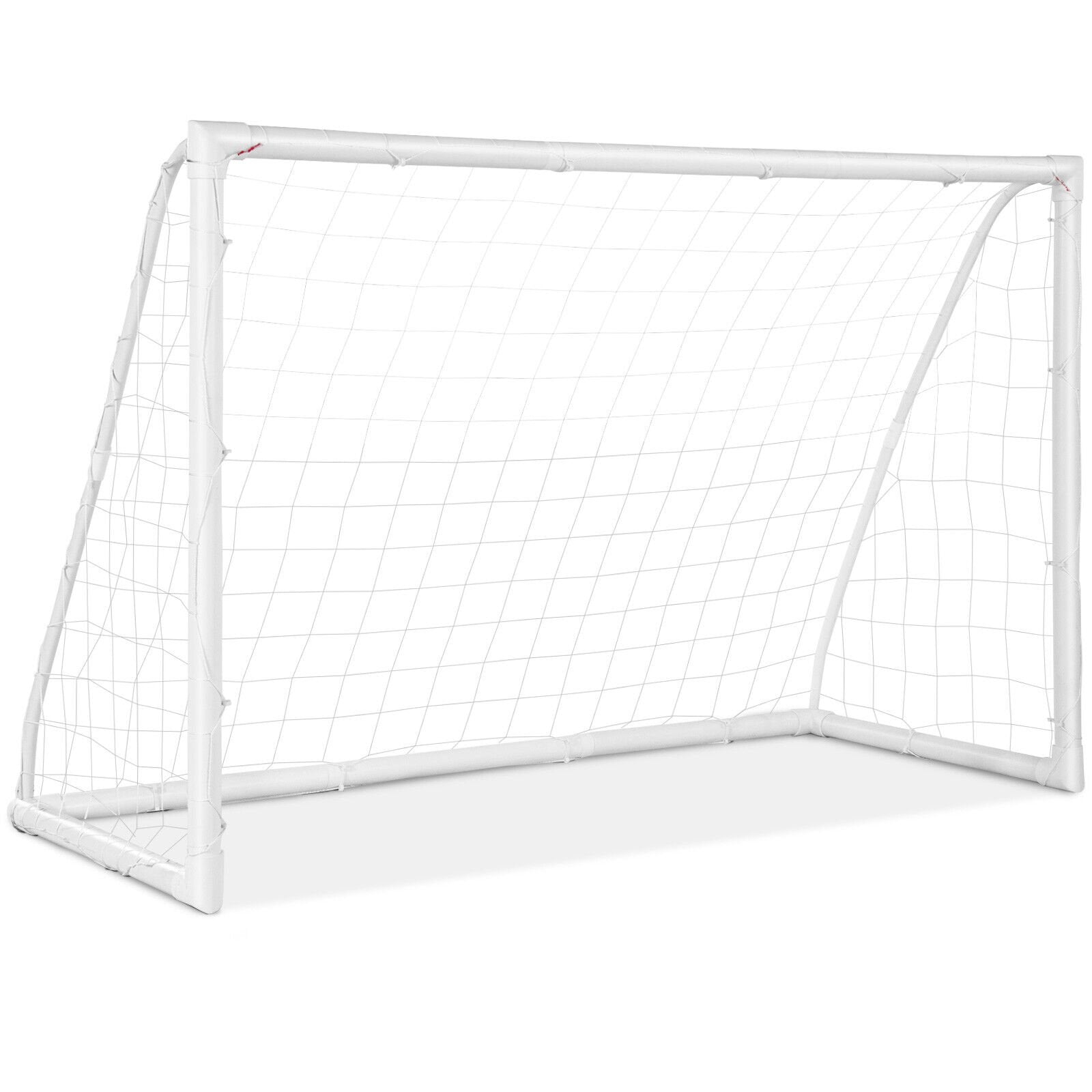 12 x 6 Feet Soccer Goal with Strong PVC Frame and High-Strength Netting