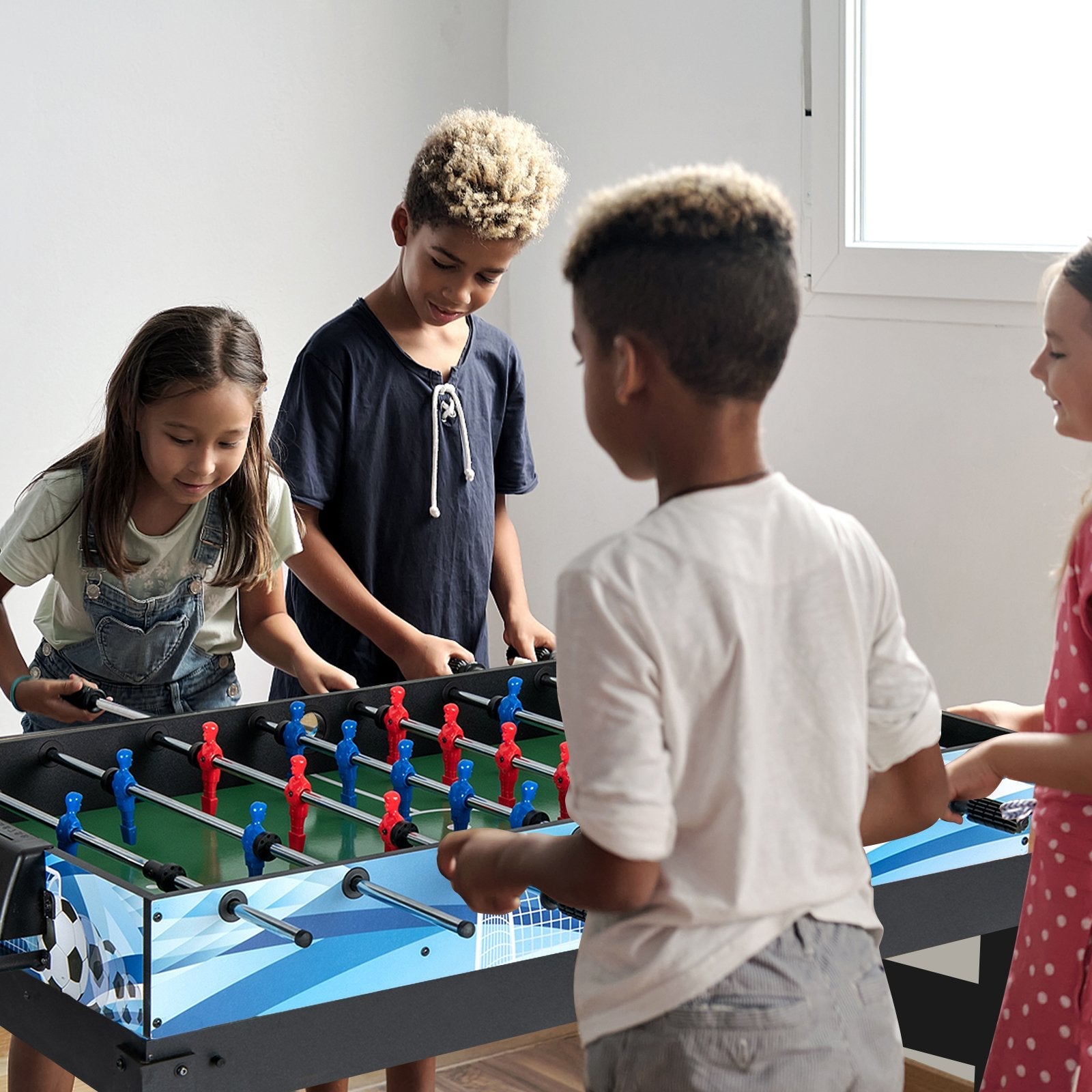 14-in-1 Combo Game Table Set Multi Game Table with Foosball