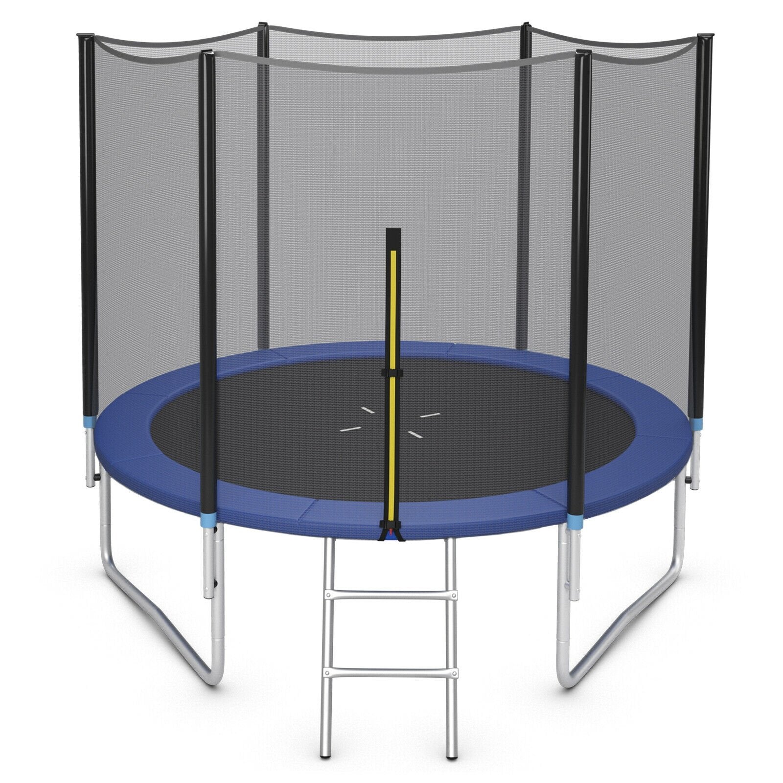 8/10/12/14/15/16 Feet Outdoor Trampoline Bounce Combo with Safety Closure Net Ladder-16 ft