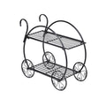 Heavy Duty Metal Flower Cart Plant Stand