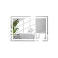 LED Bathroom Mirror Wall Mounted Rectangle Mirror with 3-Color Dimmable Lights-S