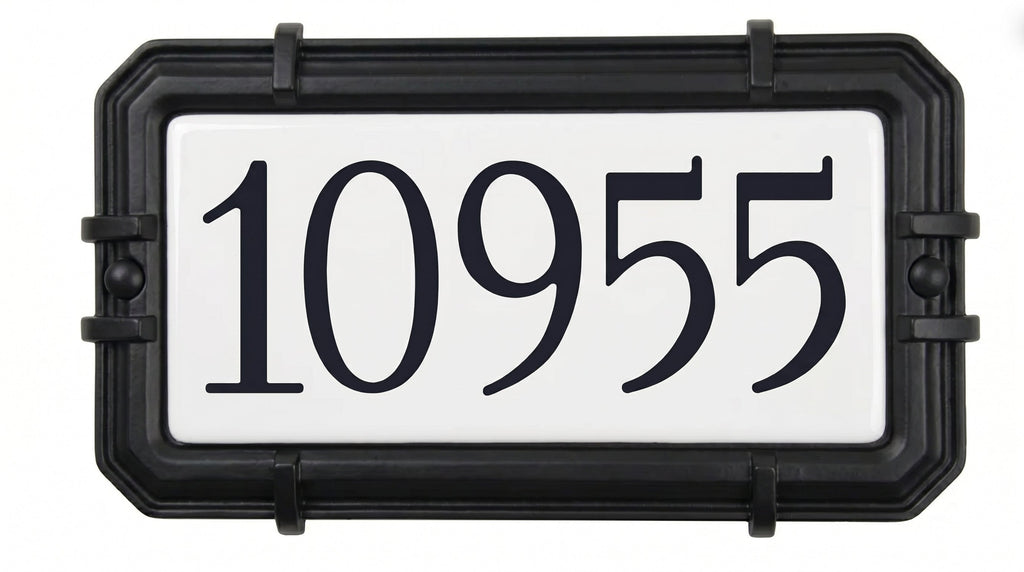 Montebello - Plaque d'adresse - 1721