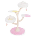 Multi-Layer Cat Tree Cat Tower with 2 Cat Perches 2 Platforms-Pink