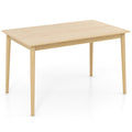 48 Inches Wooden Dining Table for 4 People-Brown