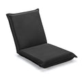 Adjustable 6 positions Folding Lazy Man Sofa Chair Floor Chair-Black