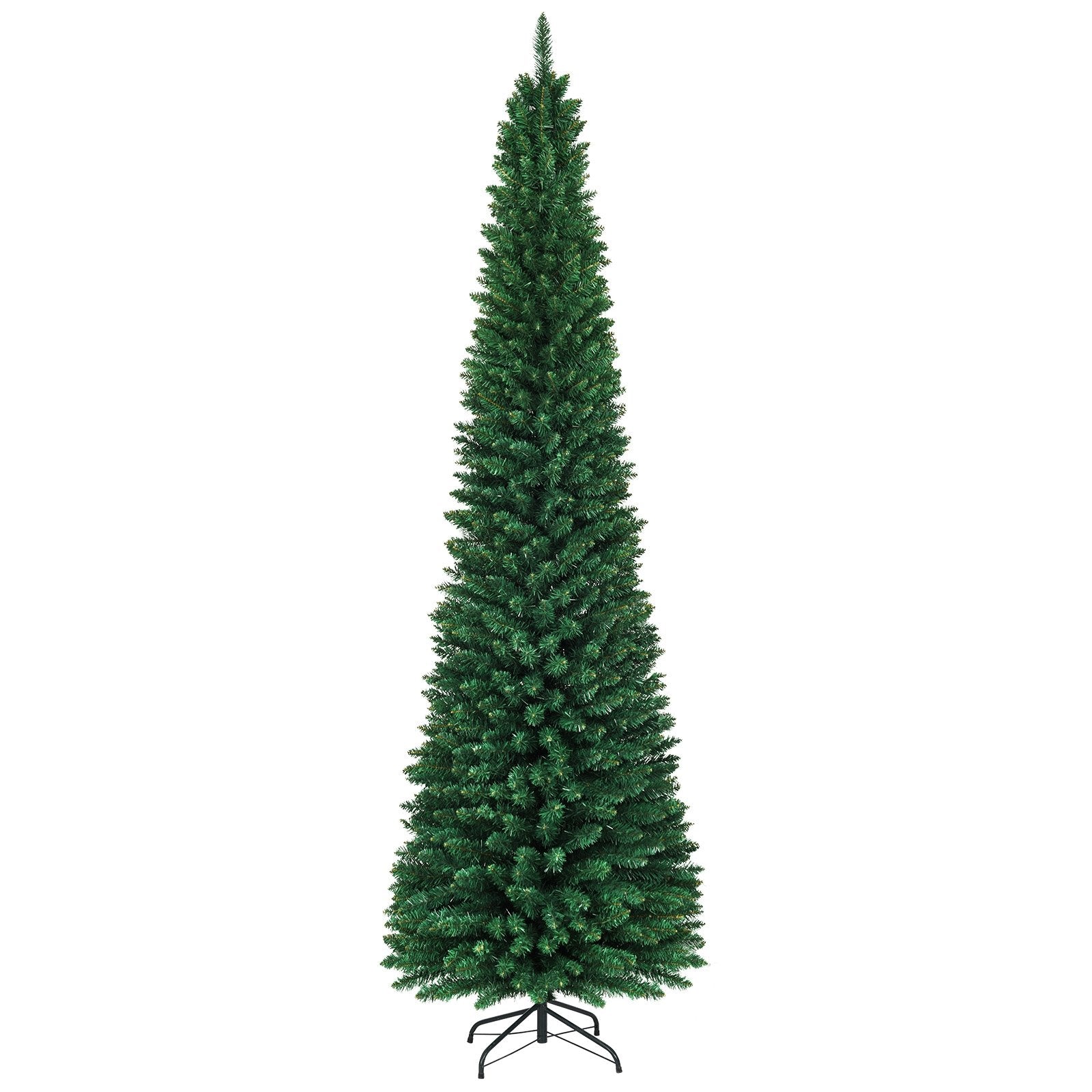 PVC Artificial Slim Pencil Christmas Tree-7'