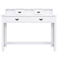 Home Office Writing Mission Computer Desk with 4-Drawer
