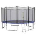 8/10/12/14/15/16 Feet Outdoor Trampoline Bounce Combo with Safety Closure Net Ladder-16 ft